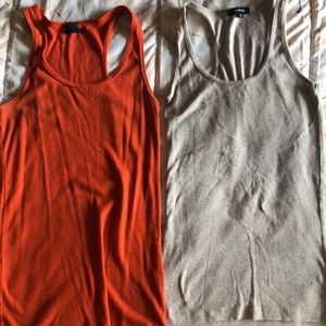 2 medium size tanks